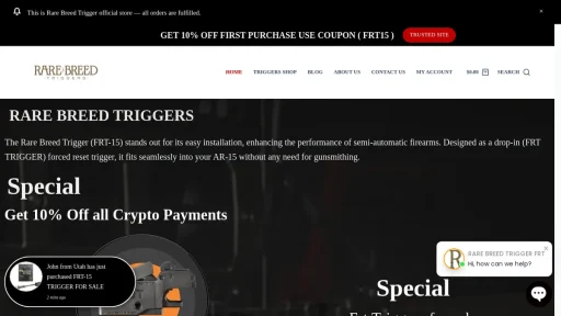 Is rarebreed trigger frt legit?