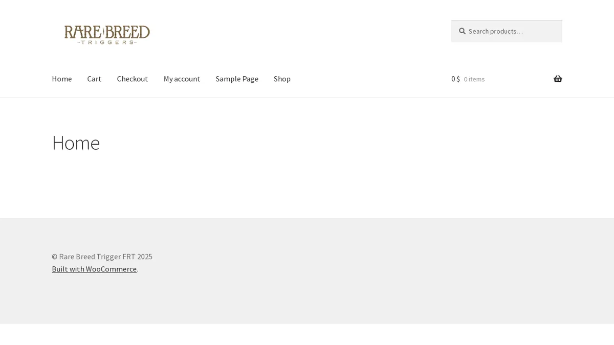 This is a screenshot of Rarebreedtriggerfrt.us.com Rarebreedtriggerfrt.us.com Screenshot