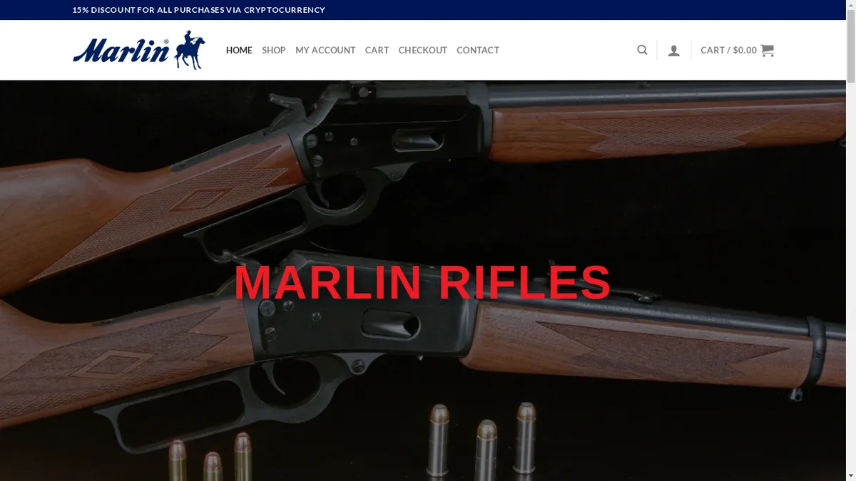 Marlinfirearmsstoreusa.com Screenshot