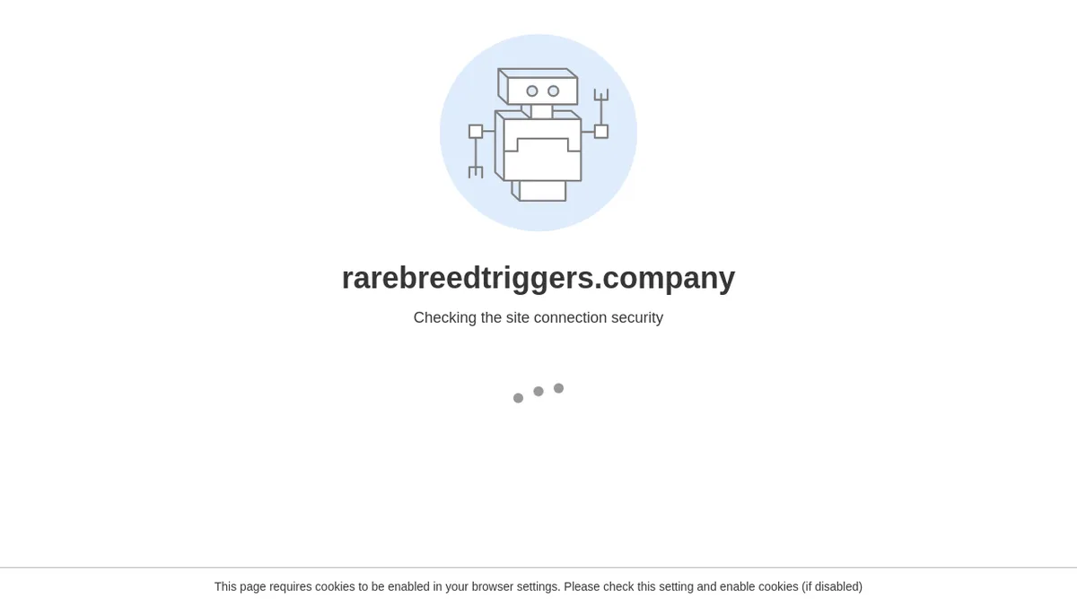 This is a screenshot of Rarebreedtriggers.company Rarebreedtriggers.company Screenshot