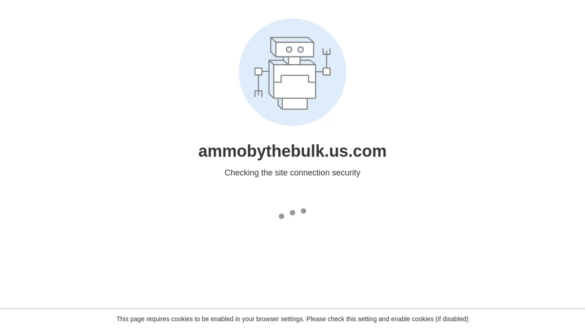 Ammobythebulk.us.com Screenshot