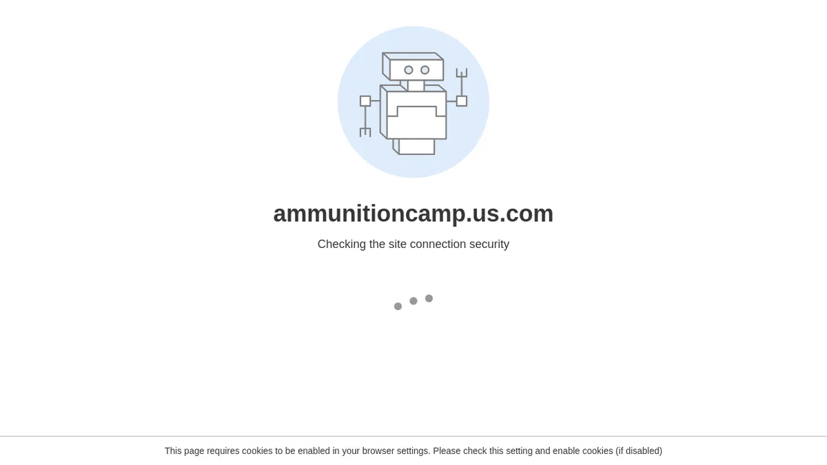 Ammunitioncamp.us.com Screenshot