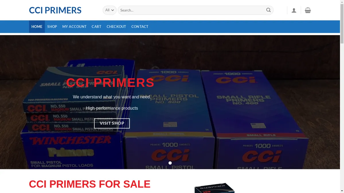 This is a screenshot of Cciprimerusa.com Cciprimerusa.com Screenshot