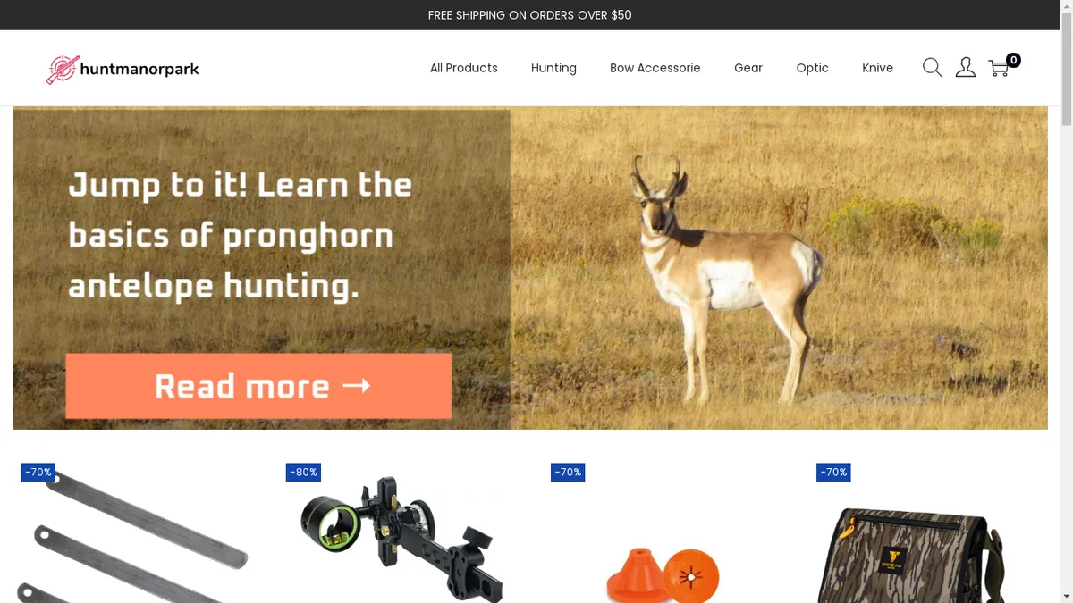 This is a screenshot of Huntmanorpark.com Huntmanorpark.com Screenshot