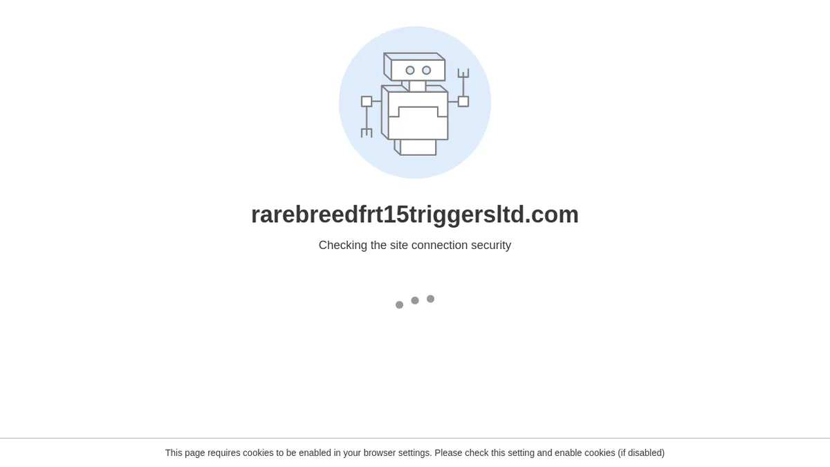 This is a screenshot of Rarebreedfrt15triggersltd.com Rarebreedfrt15triggersltd.com Screenshot