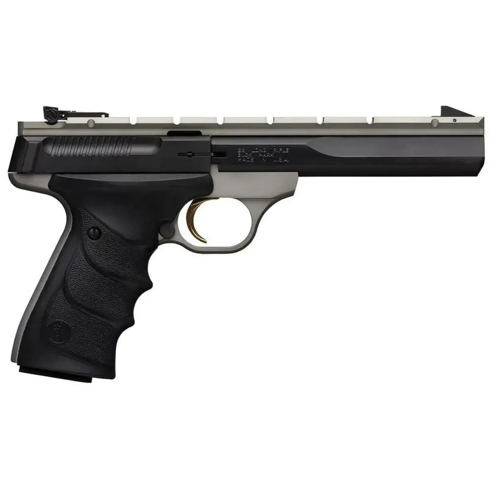 Browning Buck Mark Contour Gray URX .22LR 5.50" 10rds, Gray Anodized - 51564490