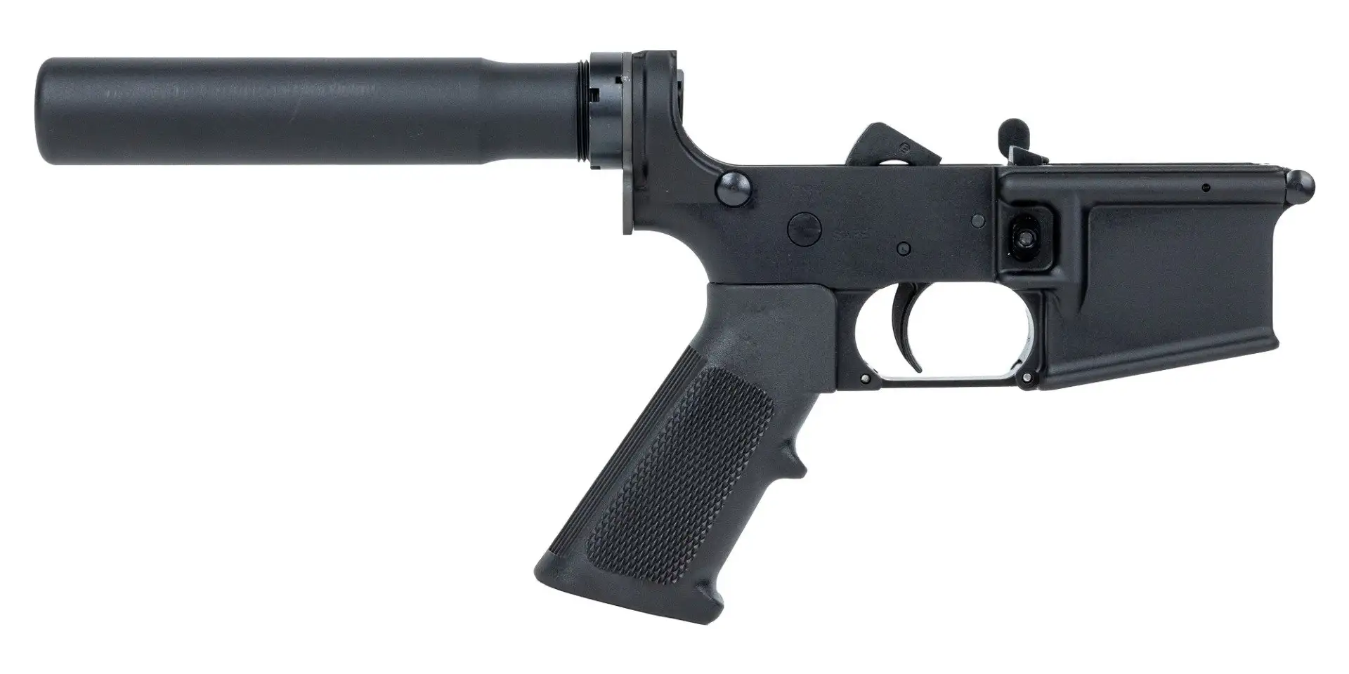 PSA AR-15 Complete Classic Pistol Lower - No Magazine, Black - 42838