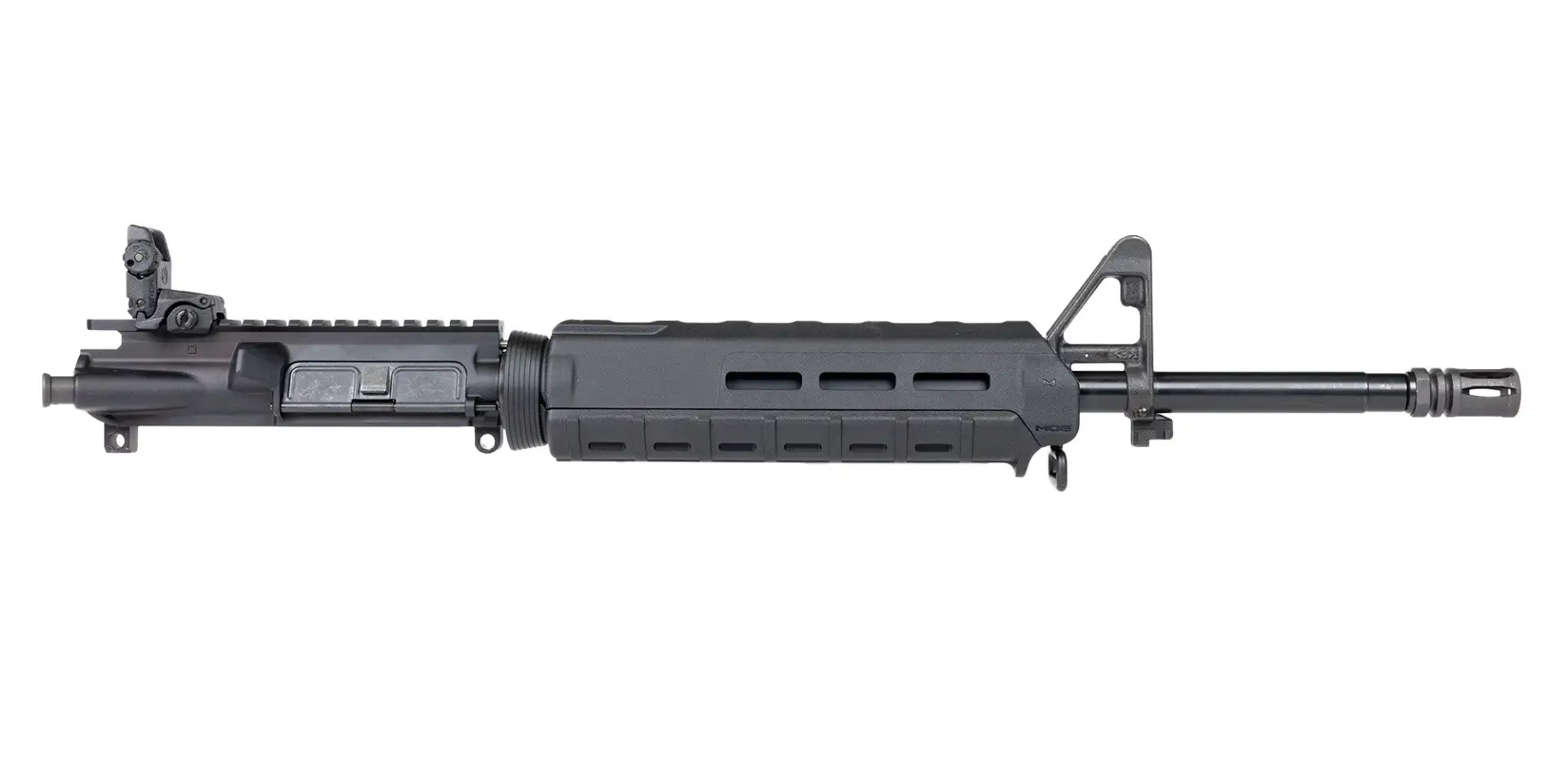 PSA "Freedom"AR-15 Upper 16" Nitride 1:7 A2 Mid-Length 5.56 NATO MOE w/ Rear Mbus No BCG/CH