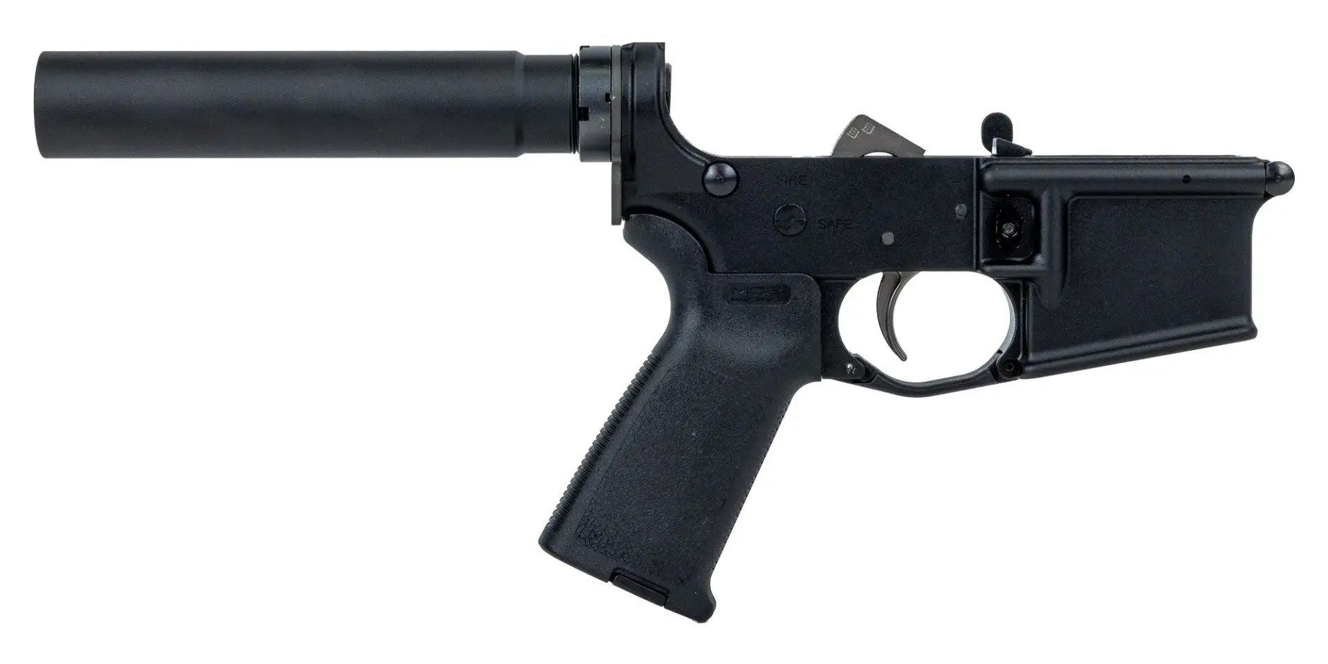 PSA AR-15 Complete MOE EPT Pistol Lower - No Magazine - Black - 516445009
