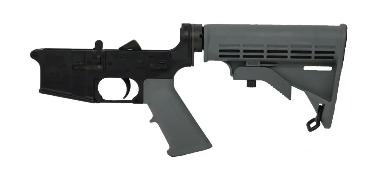 PSA AR15 Freedom Classic Lower Gray - 516445326