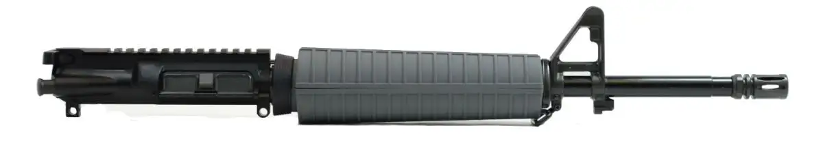 PSA 16" Mid-Length 5.56 NATO 1/7 Phosphate Classic Upper With BCG & Charging Handle - Gray