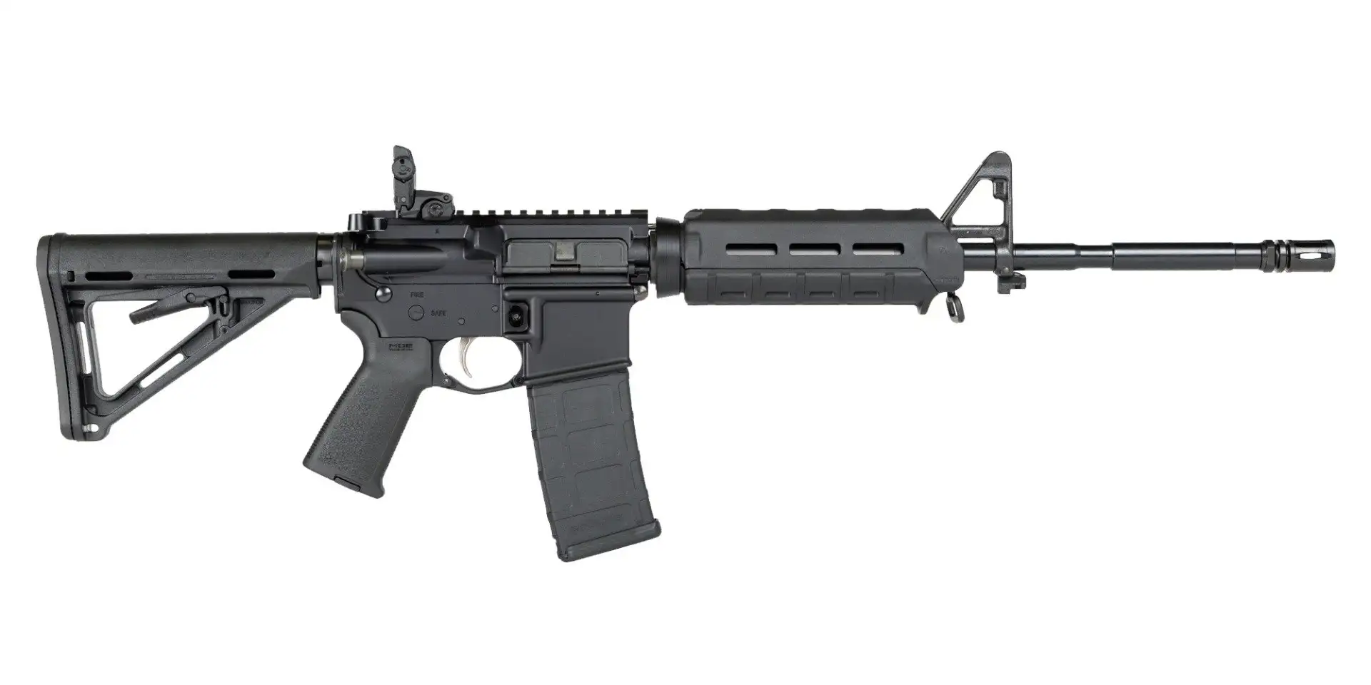 PSA PA-15 16"Nitride M4 Carbine 5.56 NATO MOE EPT AR-15 Rifle, Black