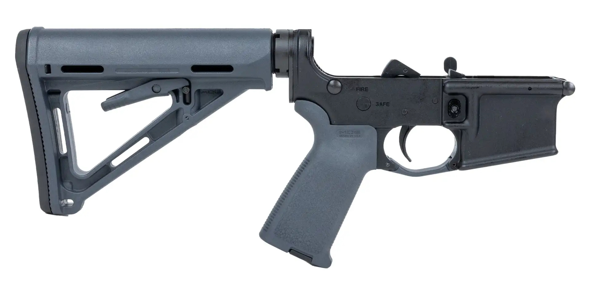Firearm Deals 24 PSA AR-15 Complete MOE Lower, Gray - No Magazine - 5165448191