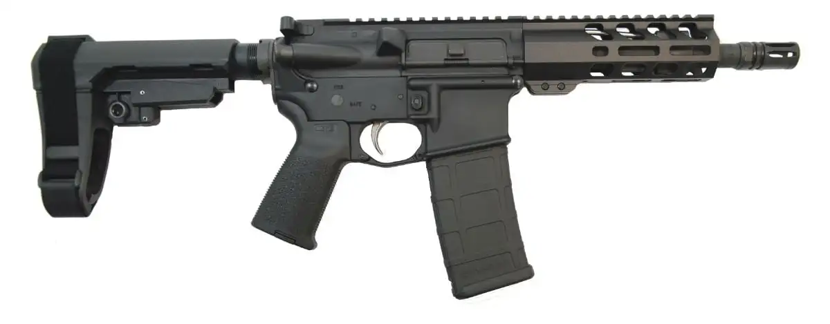 PSA 7.5" Pistol-Length 300AAC 1/8 Phosphate 6" Lightweight M-Lok MOE EPT SBA3 Pistol - 5165449201
