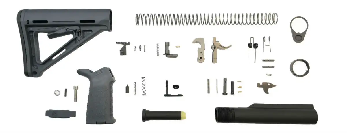 PSA MOE EPT Lower Build Kit, Gray - 5165449541