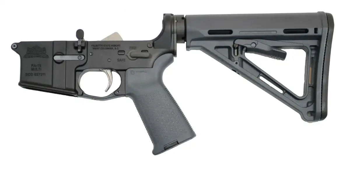 PSA AR-15 Complete MOE EPT Lower, Gray - No Magazine - 5165449717