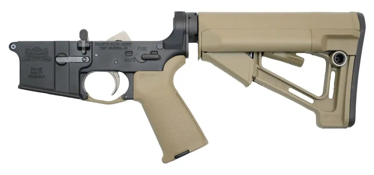 PSA AR-15 Complete Lower Magpul STR Edition EPT - FDE, No Magazine - 5165450583