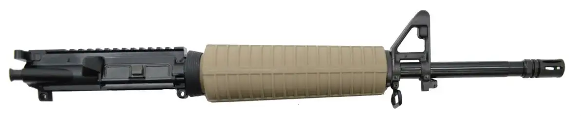 PSA 16" Mid-Length 5.56 NATO 1/7 Phosphate Classic Upper With BCG & Charging Handle- FDE
