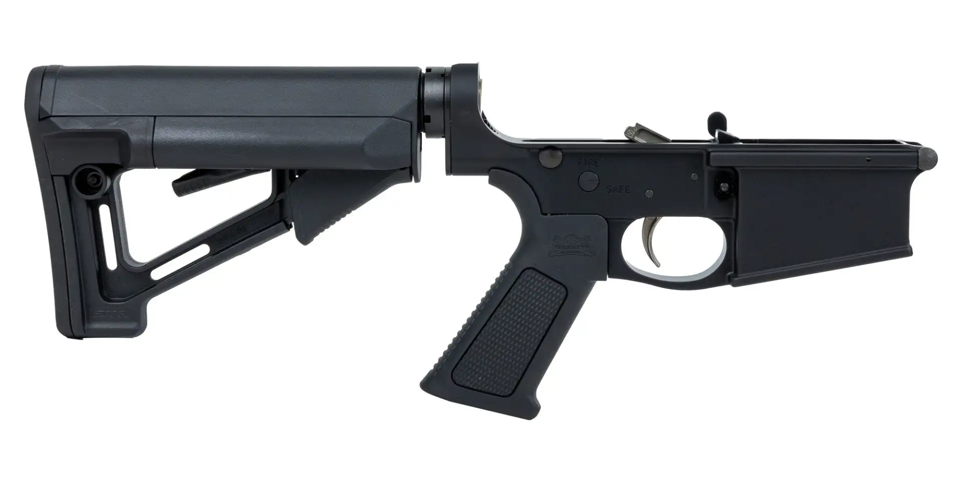 PSA Gen3 PA10 Complete STR 2-Stage .308 Lower With Over Molded Grip