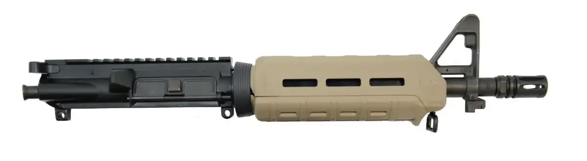 PSA 10.5" 5.56 NATO 1/7" Phosphate MOE Upper With BCG & CH, Flat Dark Earth