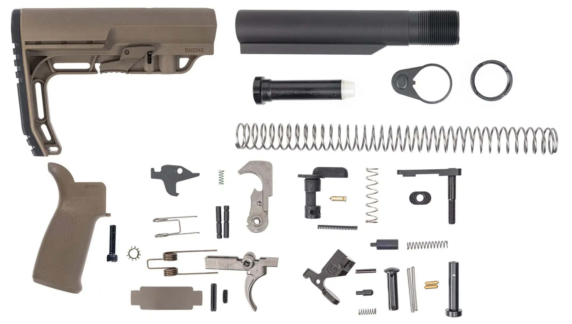 PSA MFT Minimalist EPT Lower Build Kit, Flat Dark Earth