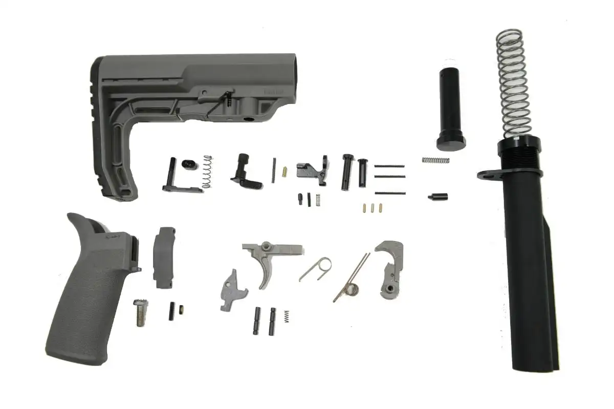 PSA MFT Minimalist EPT Lower Build Kit, Gray
