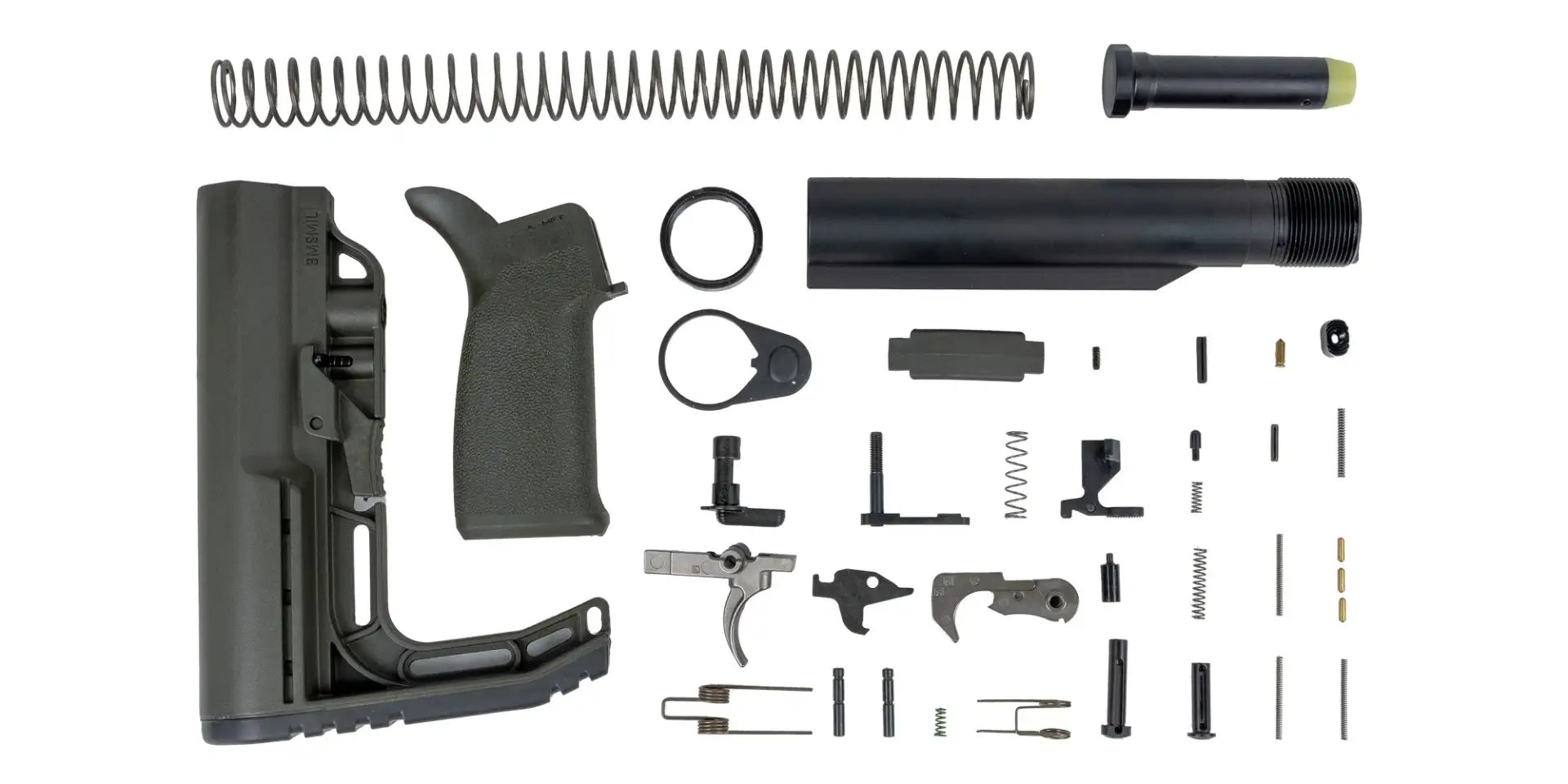 PSA MFT Minimalist EPT Lower Build Kit, Olive Drab Green
