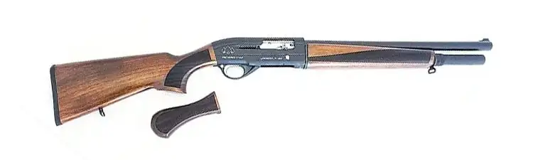 Black Aces Tactical Pro Series SMAX 12ga 18.5" Semi-Auto Shotgun, Natural Walnut - SMAXWD