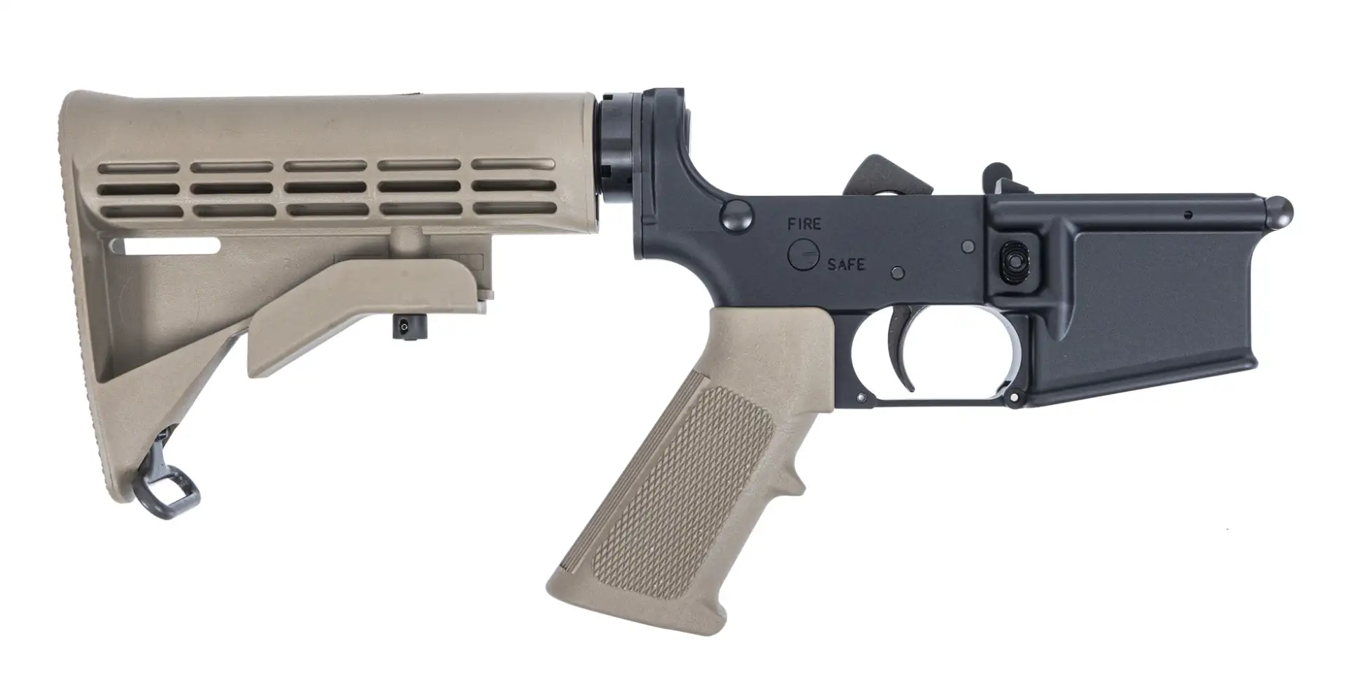 PSA AR-15 Classic Stealth Lower, Flat Dark Earth - 5165500388