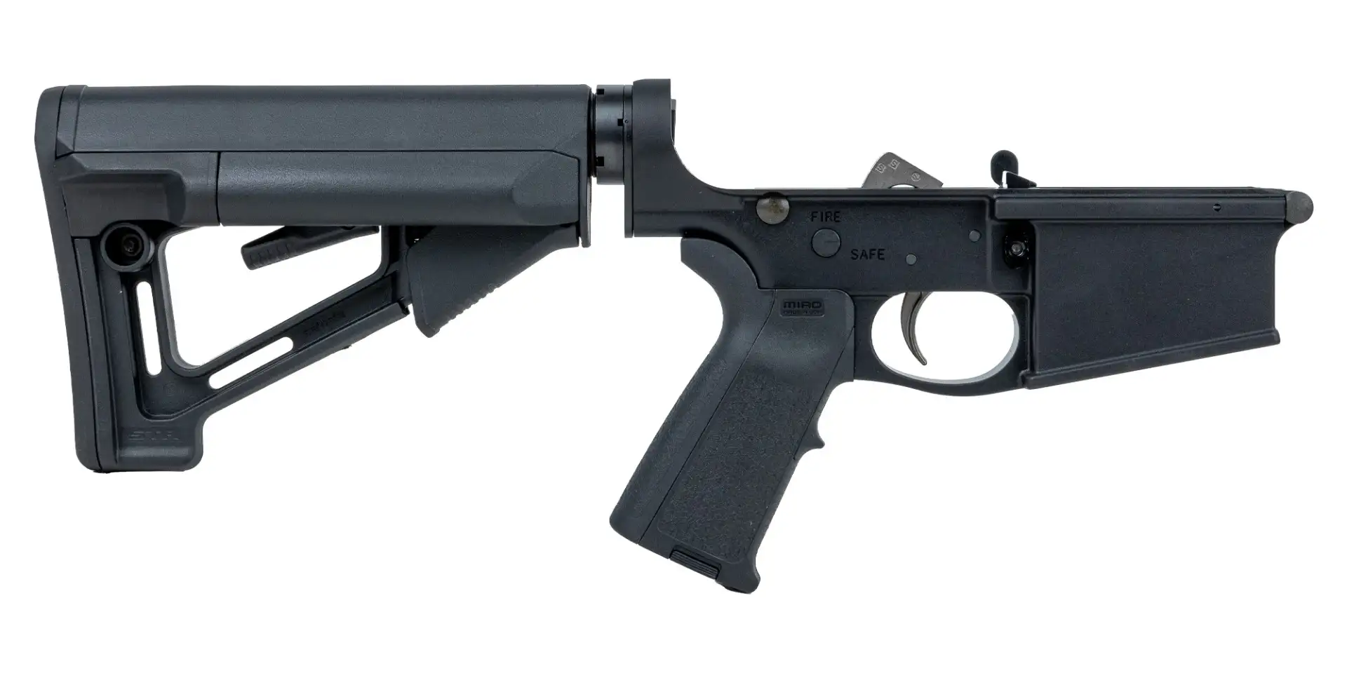 PSA GEN3 PA65 6.5 Creedmoor Complete MOE STR EPT MIAD Lower Receiver, Black - 51655106085