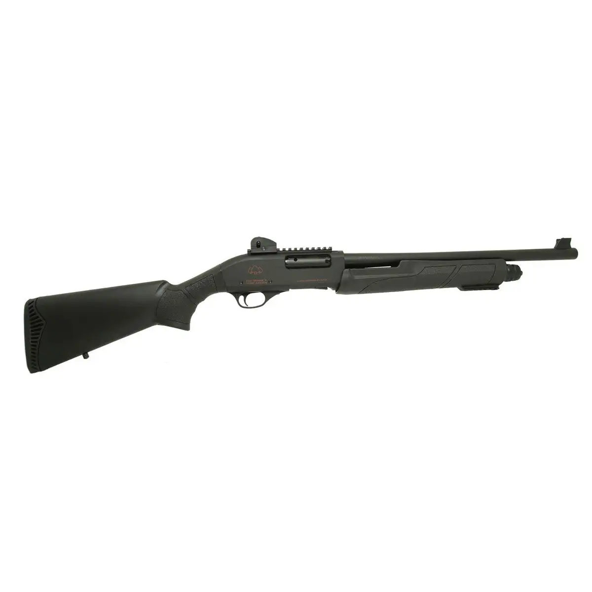 Black Aces Tactical Pro Series X 12 Ga Shotgun Pump 18.5", Blk - BATPSXPBW