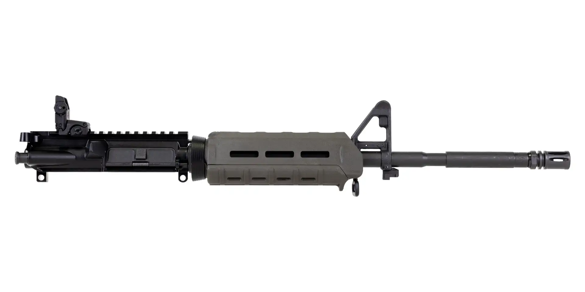 PSA 16" M4 5.56 NATO 1/7 Phosphate MOE Upper With BCG, CH, & Rear MBUS - ODG