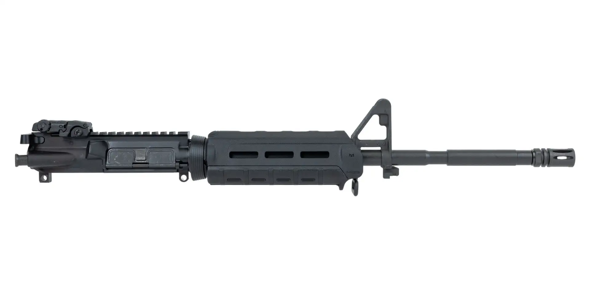 PSA 16" M4  5.56 NATO 1/7 Phosphate MOE Upper With BCG, CH, & Rear MBUS - Black
