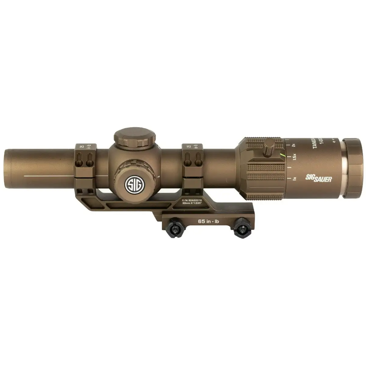 SIG Sauer Tango MSR 1-6x24mm Riflescope, Coyote Tan - SOTM61200