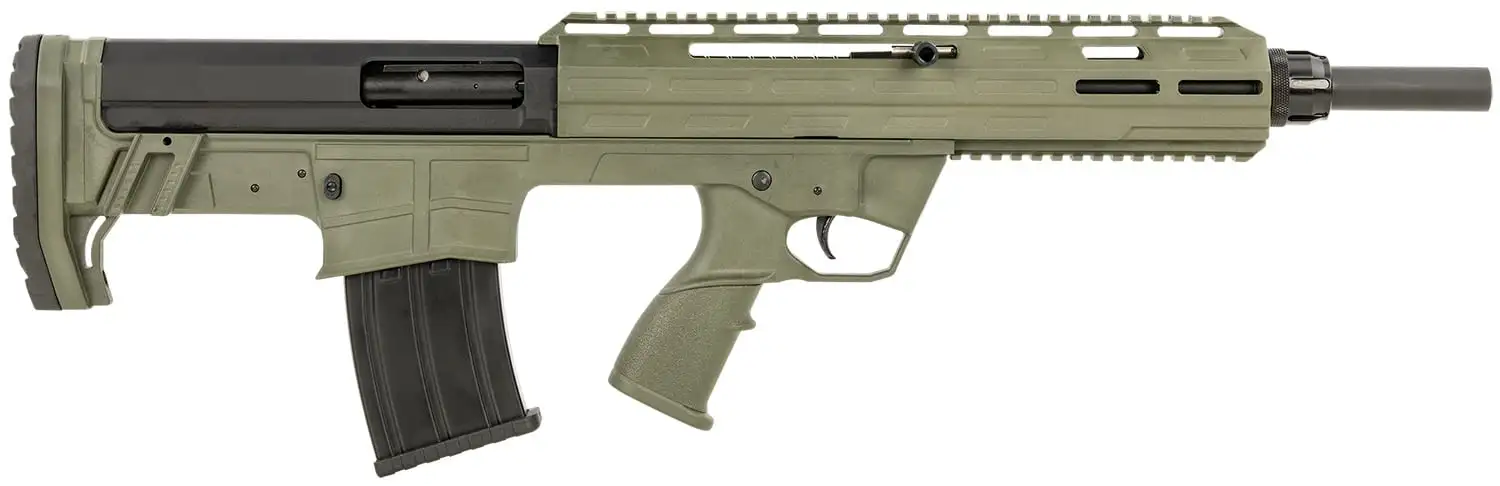 Tokarev 12 Ga Bullpup Shotgun 18.5" Semi Auto, ODG - TBP 12ODG