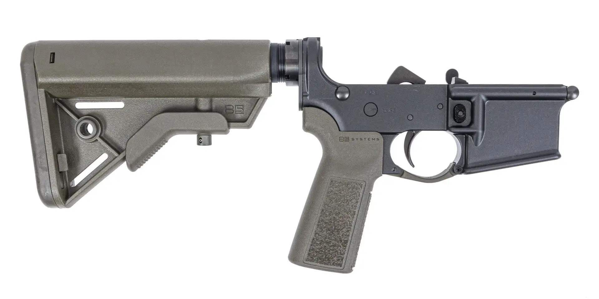 PSA AR15 Complete Lower B5 Bravo Stock, ODG