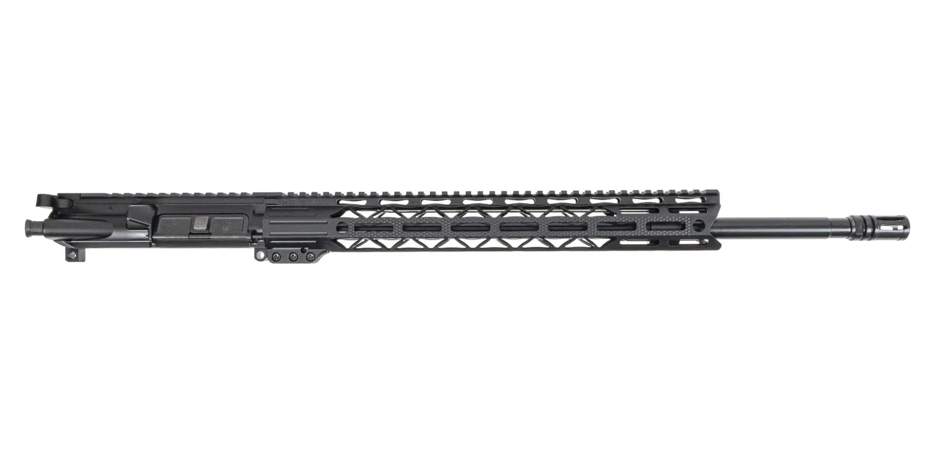 PSA 20" Rifle Length 1/7 Nitride 15" Lightweight M-lok Upper - With BCG & CH