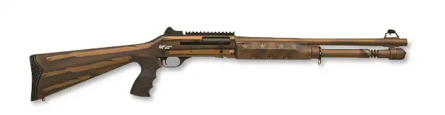 G-Force Tactical GF1X 12ga 5rd 18.5" Shotgun, USA Bronze -  GFSAS12USBZ