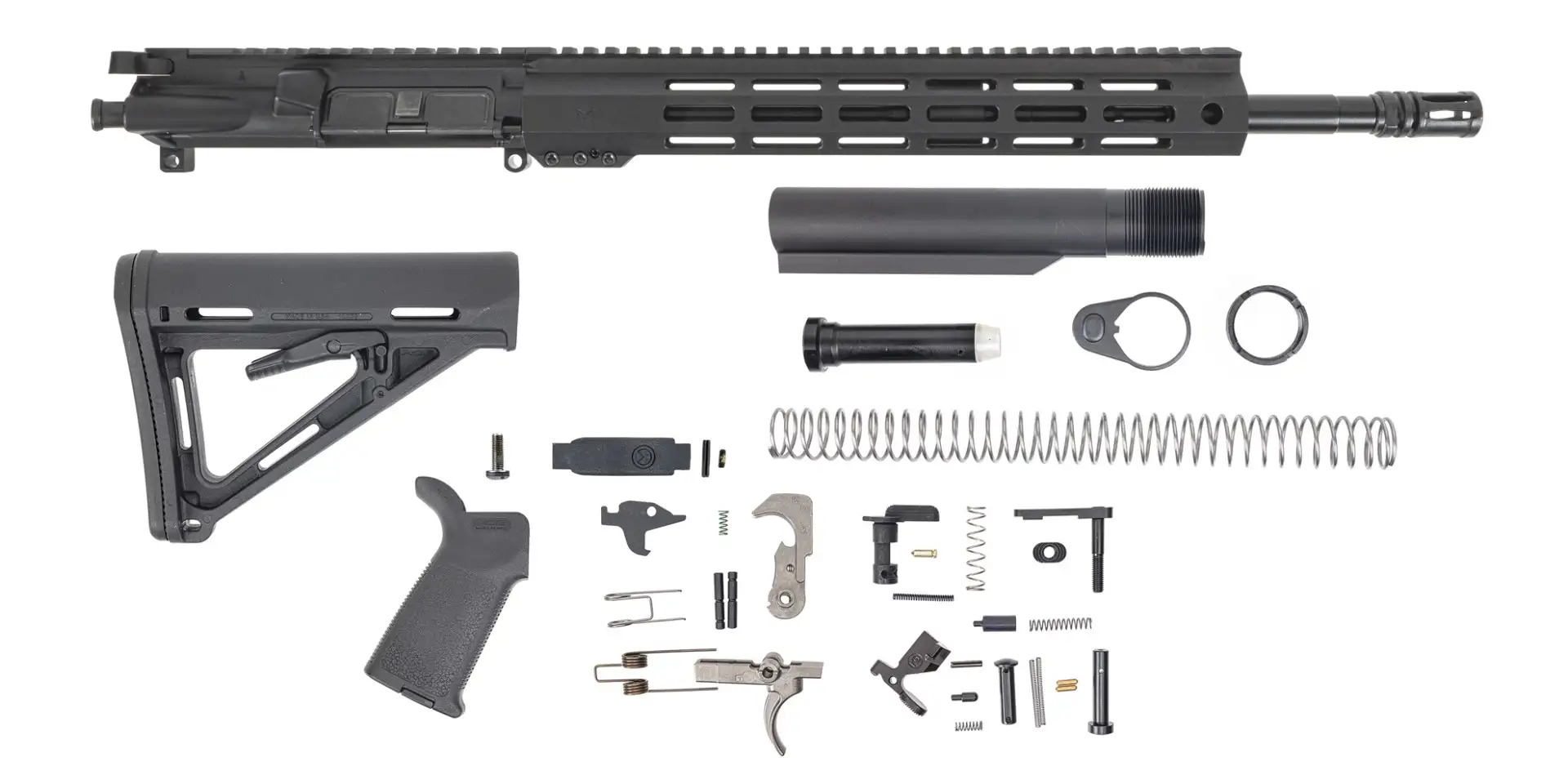 PSA 16" M4 5.56 NATO 1/7 Carbine-Length Nitride 13" Lightweight Hex M-LOK MOE EPT Rifle Kit