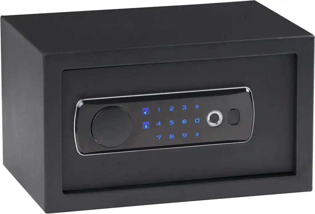 Bulldog DUO LED/Biometric Digital Pistol Vault, Black - BD5010