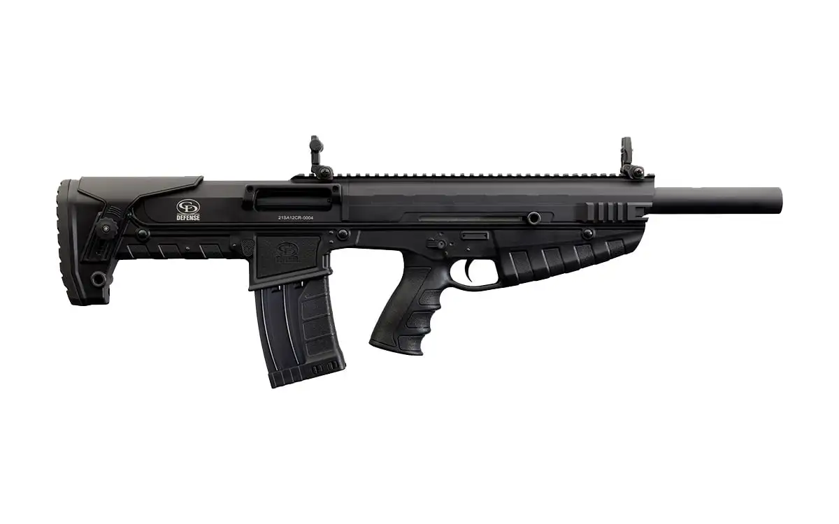 Charles Daly N4S G3 Bullpup 12 Gauge 18.5" 5rd Semi-Auto Shotgun, Black - 930.388