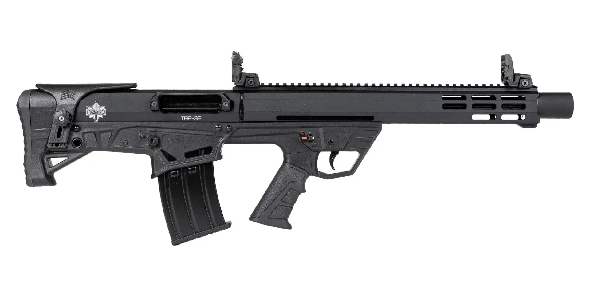 Revolution Armory TRP-35 12 Gauge 18.5" 5rd Bullpup Shotgun, Black - RA12BSB