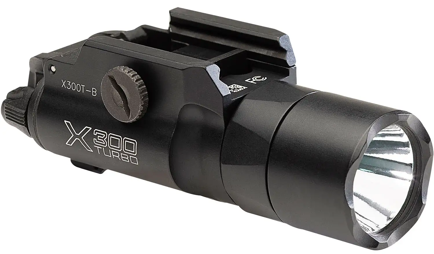 Surefire X300-B Turbo Handgun Light, Black - X300T-B