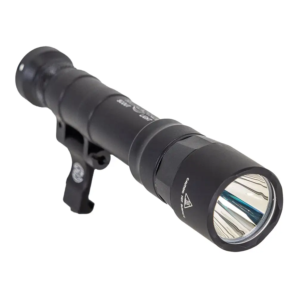 Surefire Scout Turbo Flashlight w/ Mounting Hardware, Black - M640DFT-BK-PRO