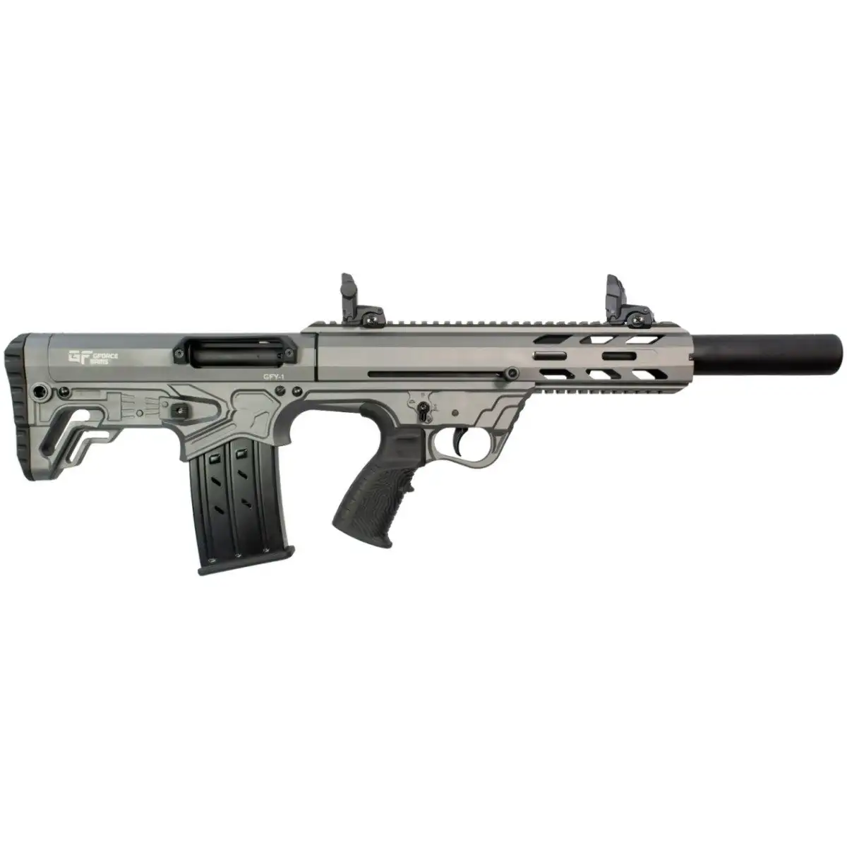 G-Force GFY-1 12 Gauge Bullpup 18.5" Semi-Auto 5rd, Tactical Grey - GFY11220-TG