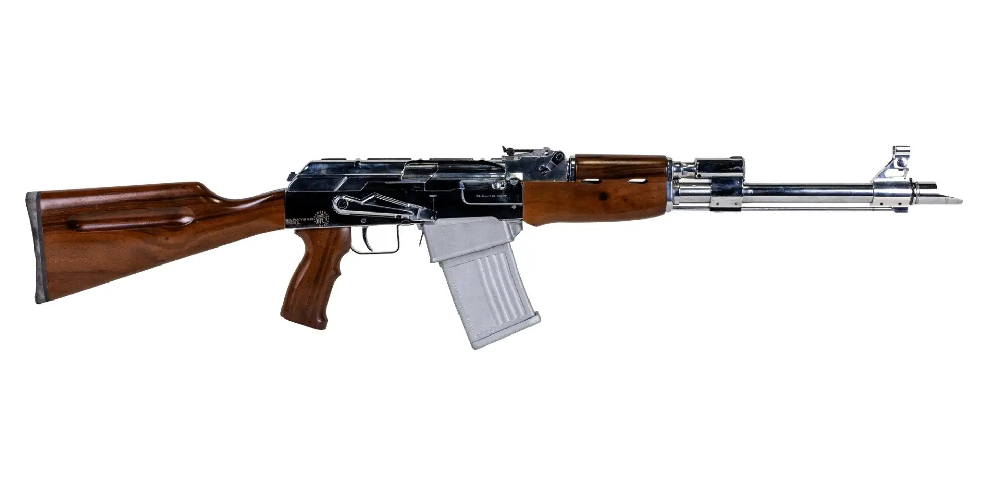 Garaysar Fear-103C 12 Gauge 18.5" 5rd Semi-Auto Shotgun, Chrome
