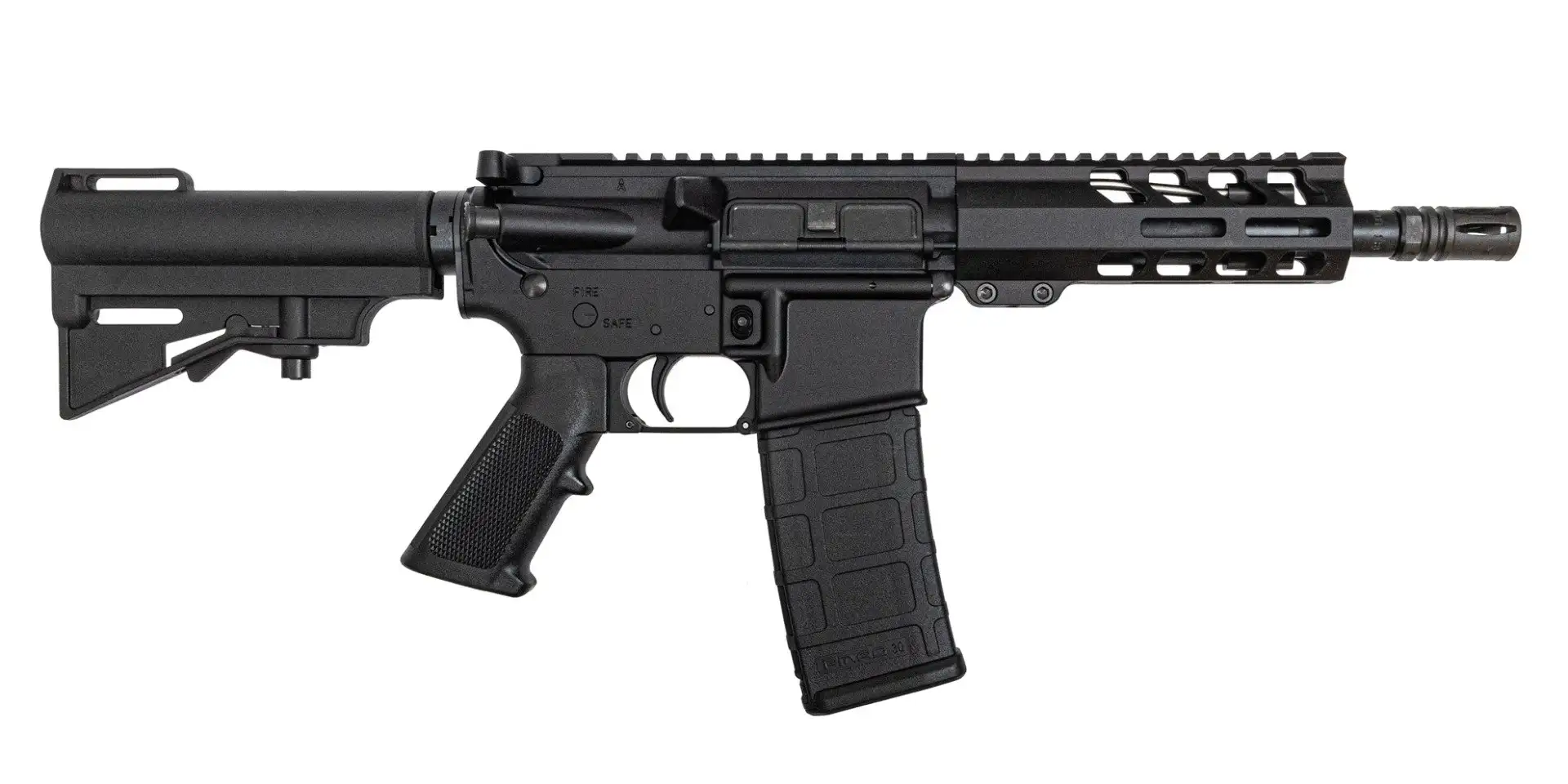 PSA 7.5" 300 Blackout Phos 6" Lightweight M-Lok Classic HAR-15 Pistol, Black