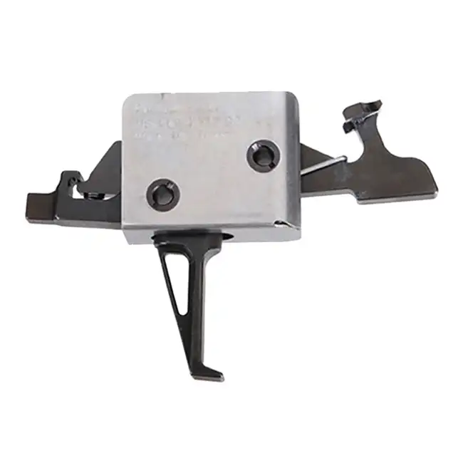 CMC Triggers AR-15 Match Grade Two-Stage Flat Trigger, Matte Black (1LB/3LB) - 91504