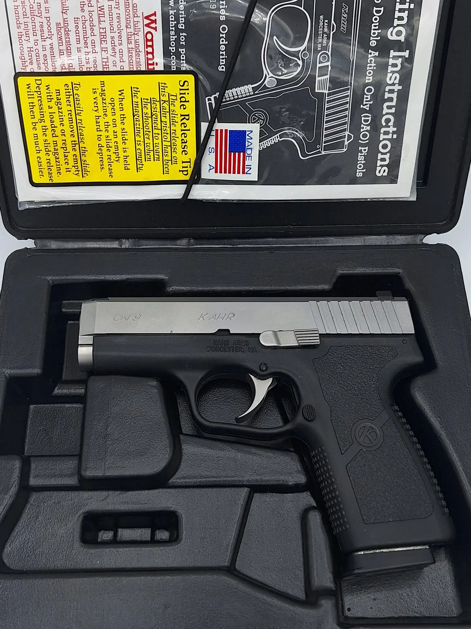 KAHR ARMS CW9