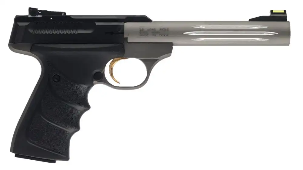 Browning Buck Mark Lite URX 22 LR Pistol 10 Round Blowback CA Compliant, Gray - 051461490